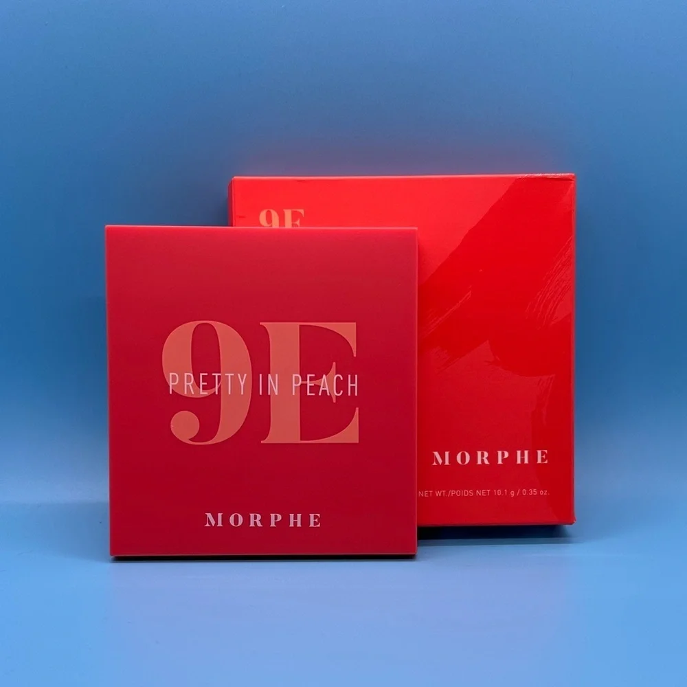 Morphe 9E Pretty In Peach Eyeshadow Palette 🍑